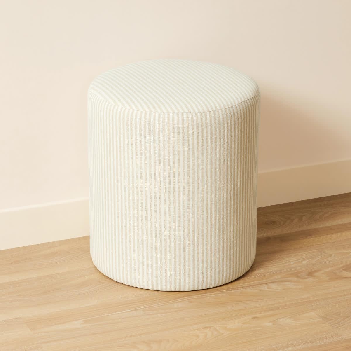 Stripe Ottoman