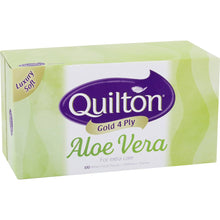 Quilton Gold 4 Ply Tissues Aloe Vera 100 Pack
