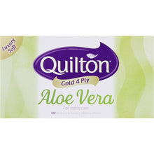 Quilton Gold 4 Ply Tissues Aloe Vera 100 Pack