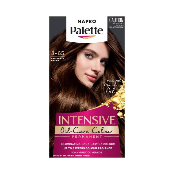 NAPRO PALETTE PERMANENT HAIR COLOUR 3-65:CHOCOLATE BROWN:.:1PACK