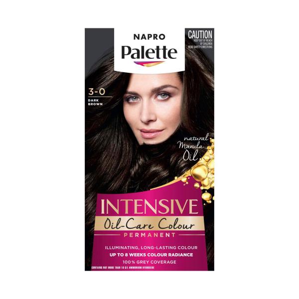 NAPRO PALETTE PERMANENT HAIR COLOUR 3-0:DARK BROWN:.:1PACK