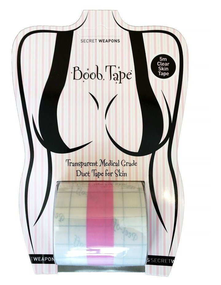 5m Roll Clear Boob Tape