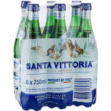 Santa Vittoria Sparkling Mineral Water 6x750ml