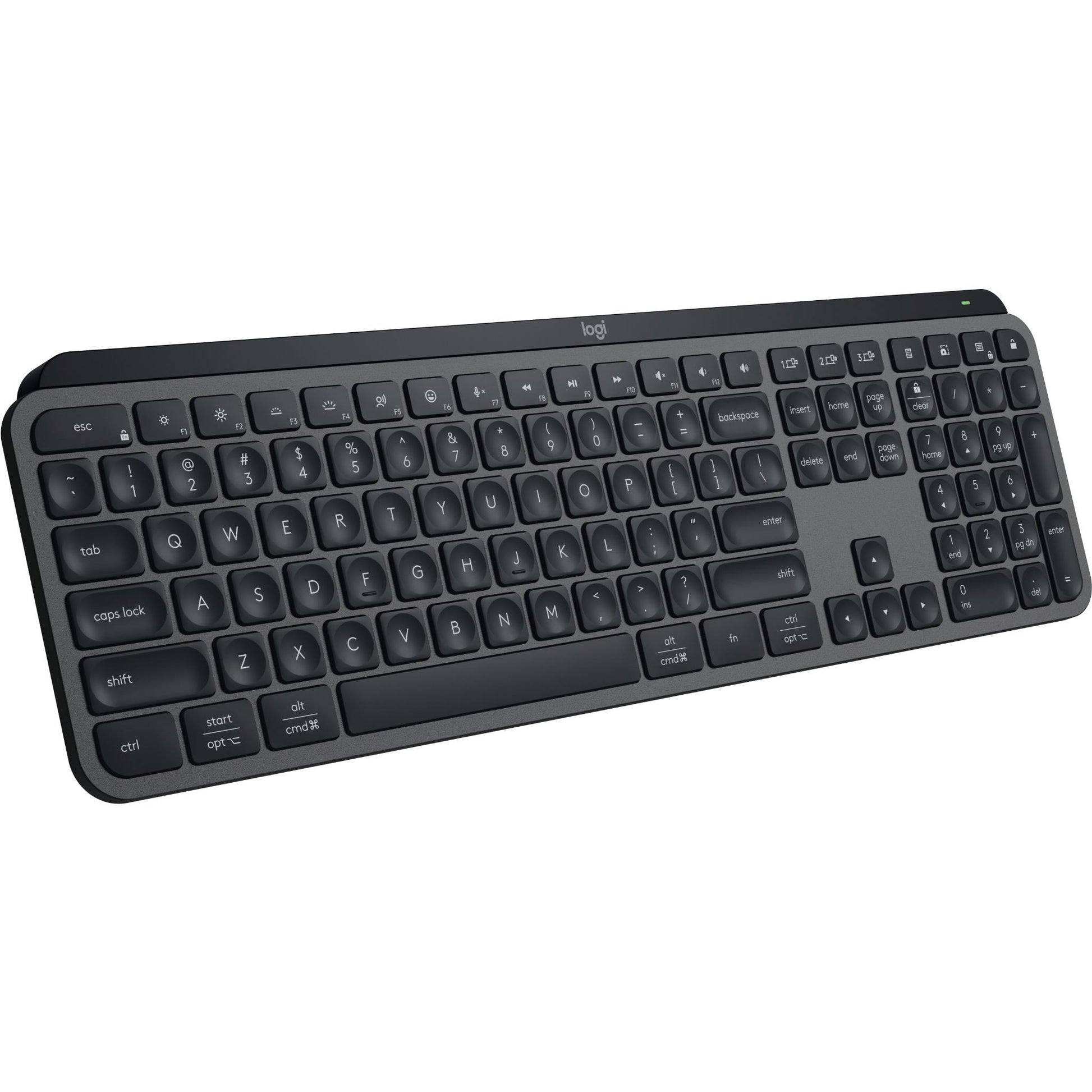 Logitech MX Keys S Advanced Wireless Illuminated Keyboard (Graphite)