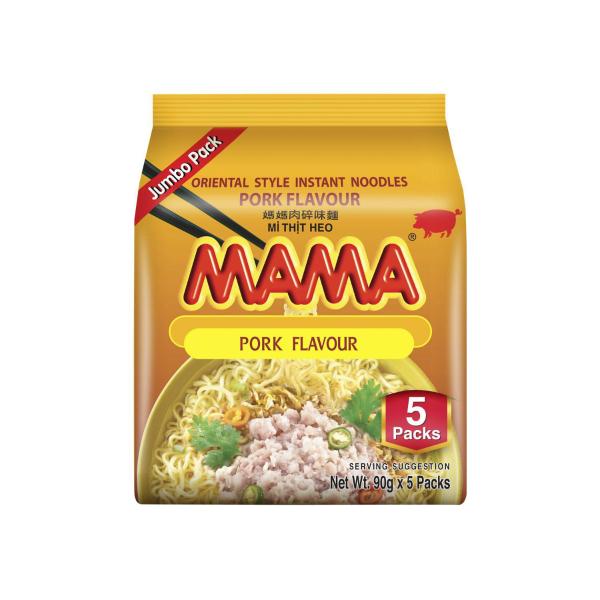 MAMA NOODLE PORK 5PACK 450G