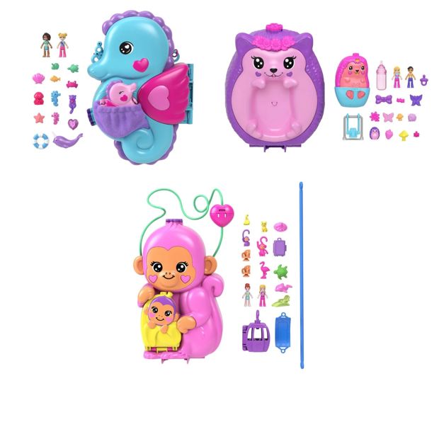 Polly Pocket Purse Compact Playset - Assorted