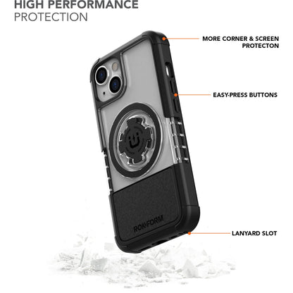 Rokform Crystal Case for iPhone 14/13 (Clear)