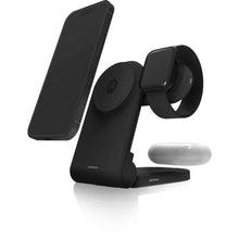 STM Charge Tree Magnetic 3-in-1 Wireless Charging Stand (Black)