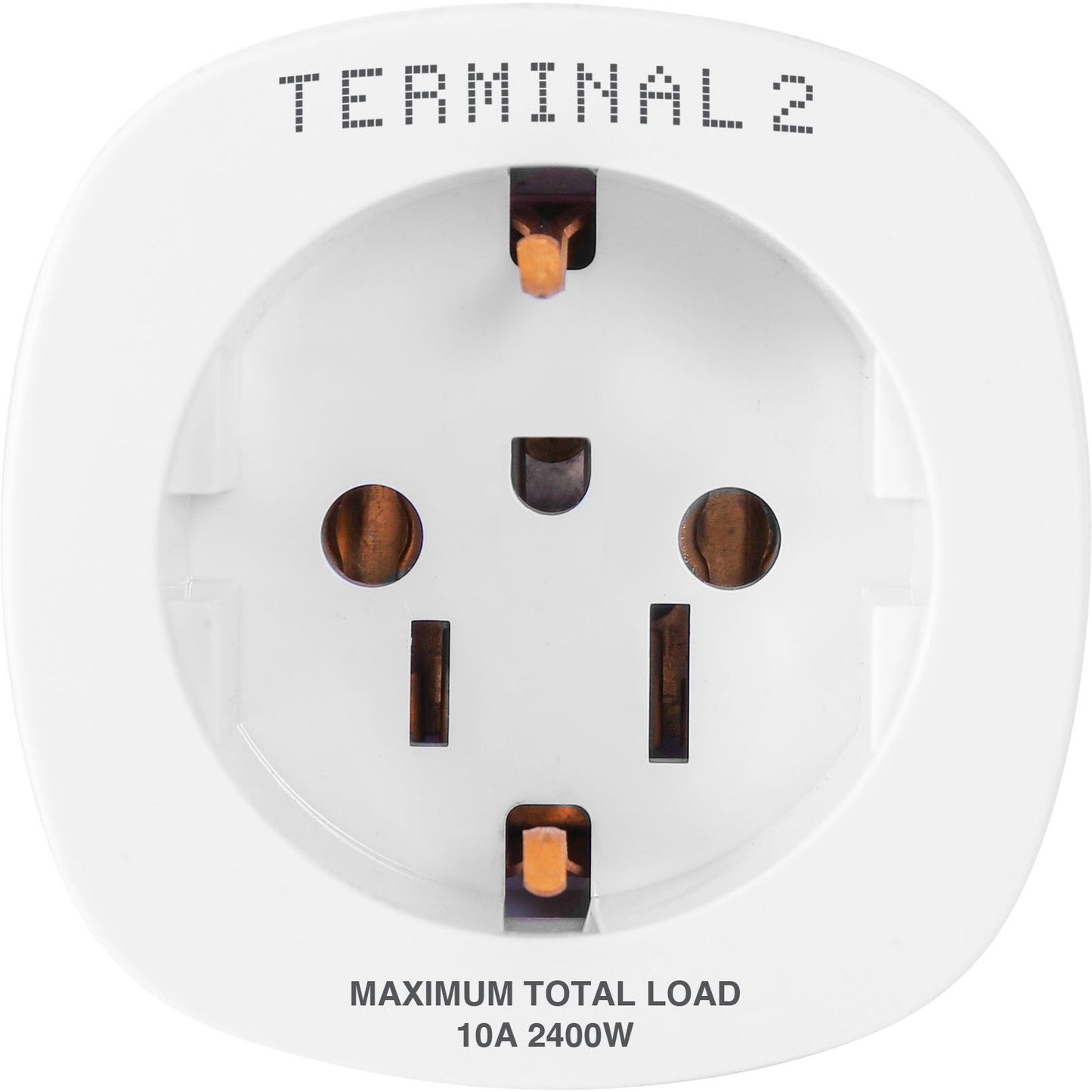 Terminal 2 Inbound Travel Adaptor EU/US (AU)