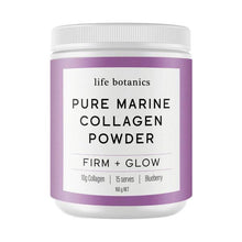 LIFE BOTANICS PURE MARINE COLLAGEN BLUEBERRY POWDER 150G
