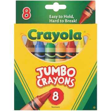 Crayola Jumbo Crayons 8 pack