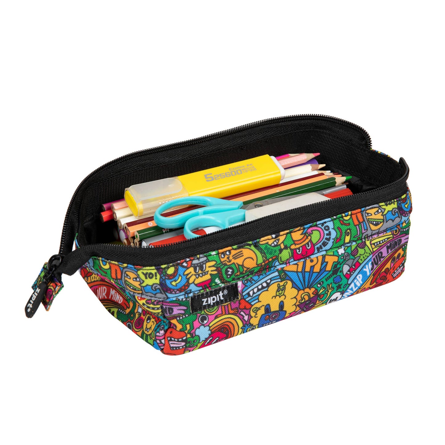ZIPIT Lenny Pencil Case Stationary Best Seller 3yrs+