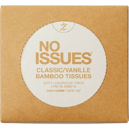 No Issues Bamboo, Aloe Vera & Vitamin E Classic Cream Cubes 3 Ply 60 pack