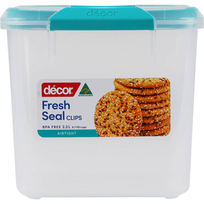 Decor Fresh Seal Clips Tall Oblong 2.3l