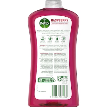 Dettol Antibacterial Handwash Refill Raspberry 950mL