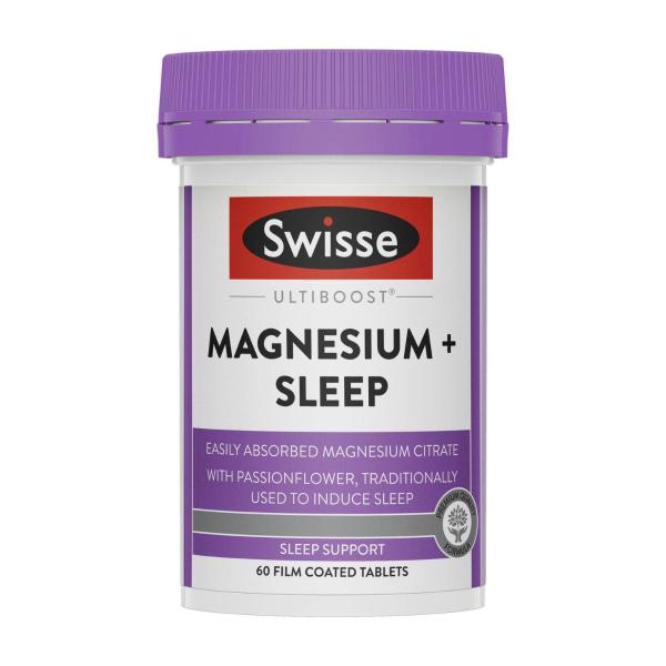 SWISSE MAGNESIUM + SLEEP 60PK