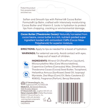 Palmer's Cocoa Butter Formula Moisturising Lip Balm 4g