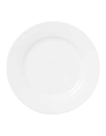 Cashmere Rim Entree Plate 23cm in White