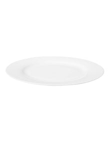 Cashmere Rim Entree Plate 23cm in White