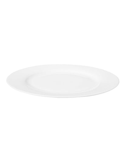Cashmere Rim Entree Plate 23cm in White