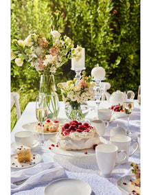 Cashmere Coupe Side Plate 16cm in White
