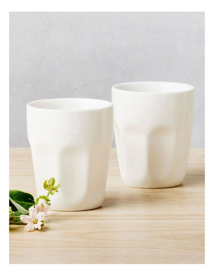White Basics Latte Cup 200ml in White