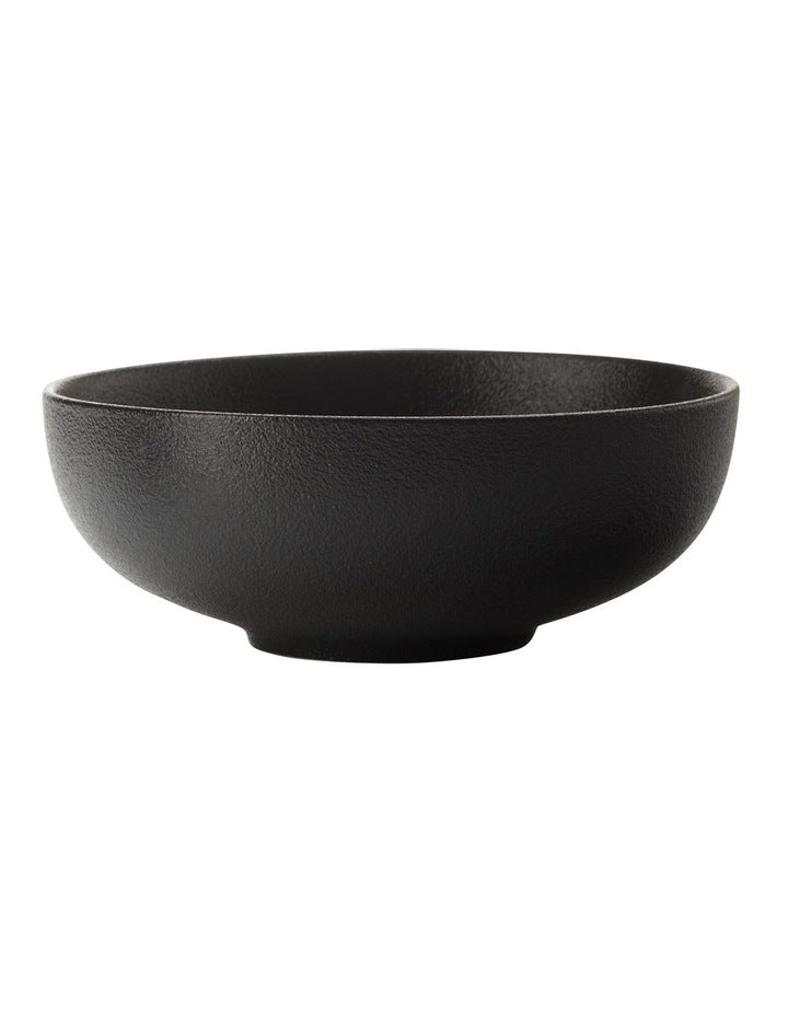 Caviar Coupe Bowl 19cm in Black