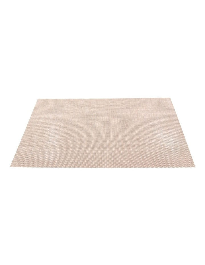 Placemat Crosshatch 45x30cm in Taupe