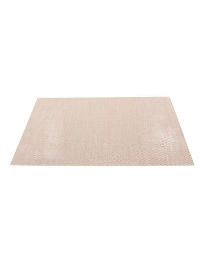 Placemat Crosshatch 45x30cm in Taupe