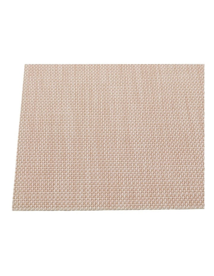 Placemat Crosshatch 45x30cm in Taupe