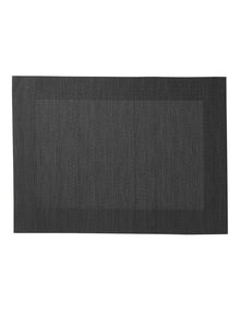Placemat Wide Border 45x30cm in Charcoal