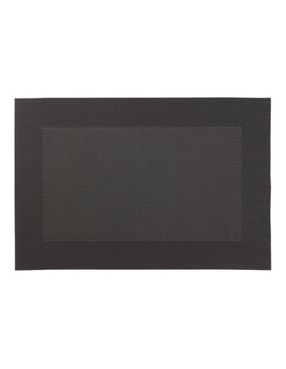 Placemat Wide Border 45x30cm in Charcoal