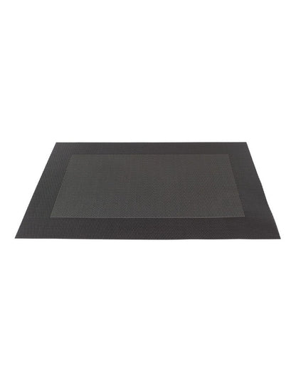 Placemat Wide Border 45x30cm in Charcoal