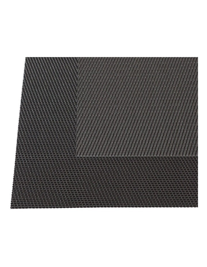 Placemat Wide Border 45x30cm in Charcoal