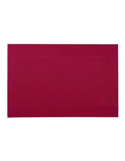 Wide Border Placemat 45x30cm in Red
