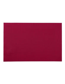 Wide Border Placemat 45x30cm in Red