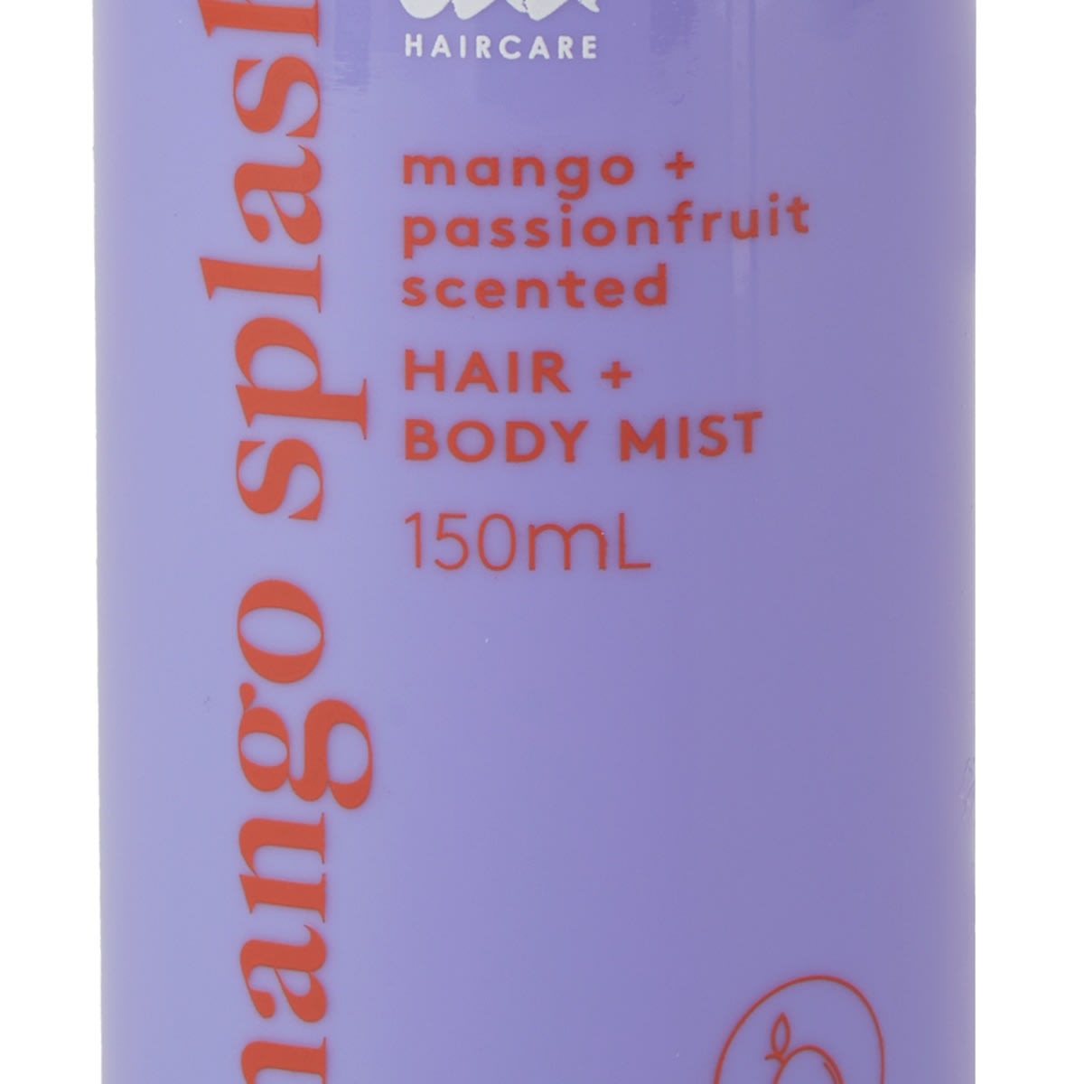 OXX Haircare Mango Splash Hair & Body Mist 150ml - Mango and Passionfruit Scented