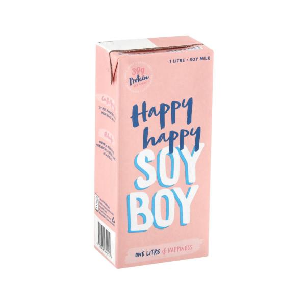 HAPPY HAPPY SOY BOY MILK 1LITRE