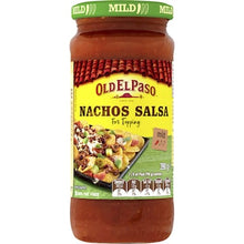 Old El Paso Nachos Salsa Topping Mild 390g