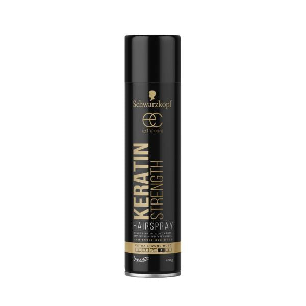 SCHWARZKOPF EXTRA CARE KERATIN STRENGTH HAIRSPRAY 400G