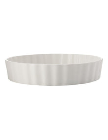 Deep Quiche Dish 25x5cm in White
