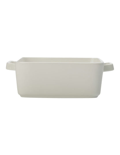 Epicurious Square Baker 19x7.5cm Gift Boxed in White