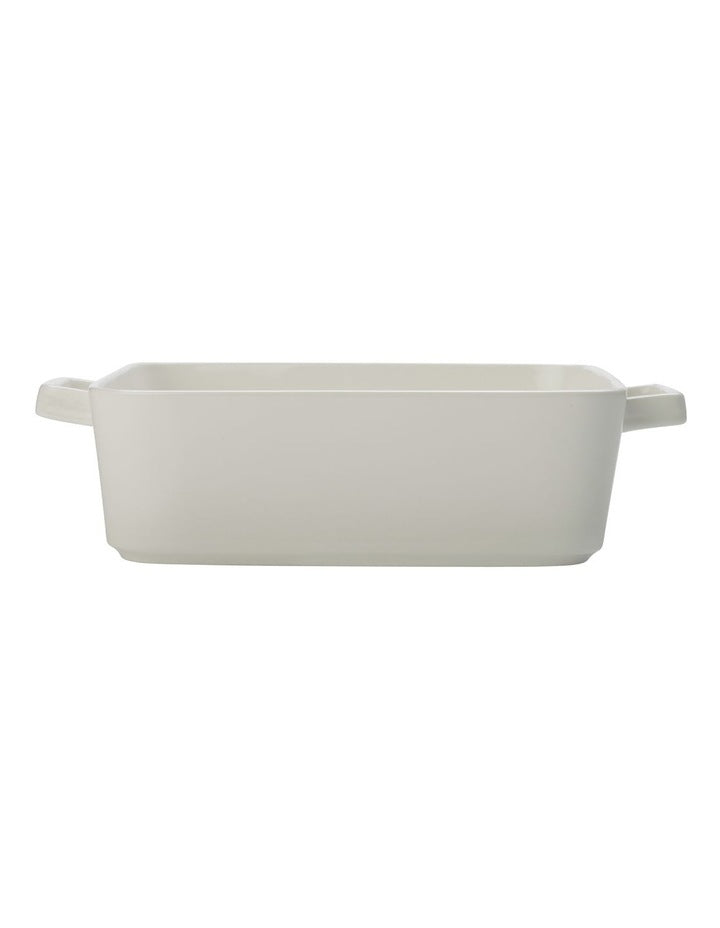 Epicurious Square Baker 24x8cm Gift Boxed in White