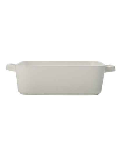 Epicurious Square Baker 24x8cm Gift Boxed in White