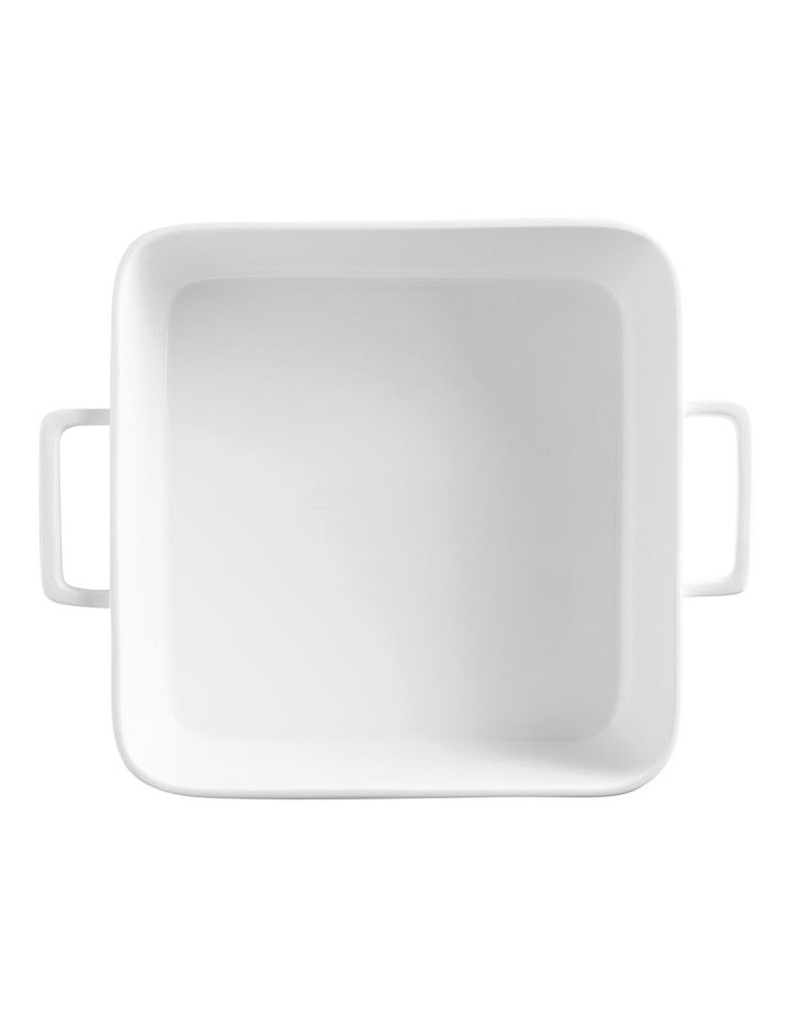 Epicurious Square Baker 24x8cm Gift Boxed in White