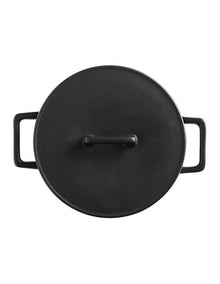 Round Casserole 1.3L in Black
