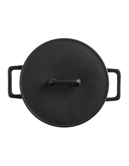 Round Casserole 1.3L in Black