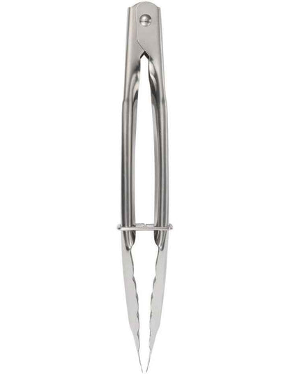 Grabbers Stainless Steel Mini Tongs 18cm in Silver