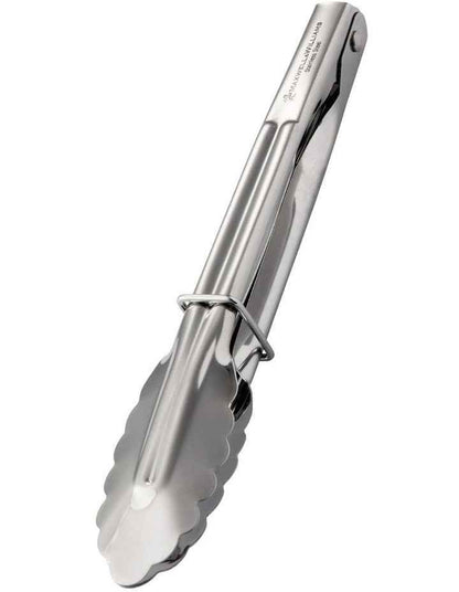 Grabbers Stainless Steel Mini Tongs 18cm in Silver