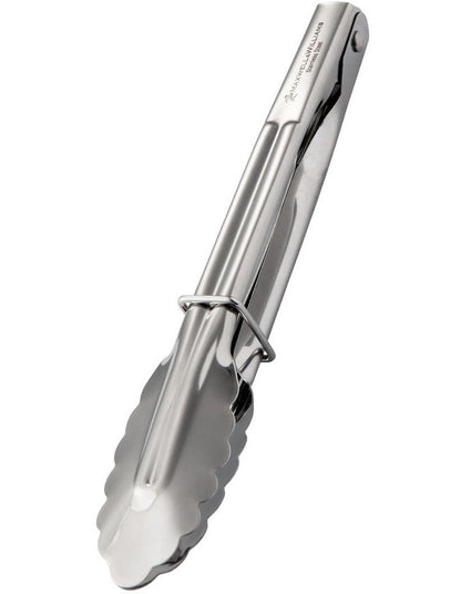 Grabbers Stainless Steel Mini Tongs 18cm in Silver